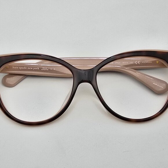 Kate Spade Daesha Havana on Baby Pink Cat Eye Sunglasses Frame w/ Case 56-16-140 main image 11
